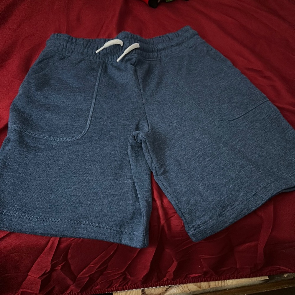 Blue shorts